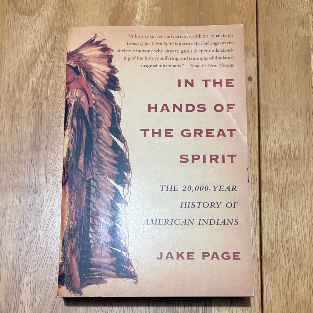 In the Hands of the Great Spirit Book